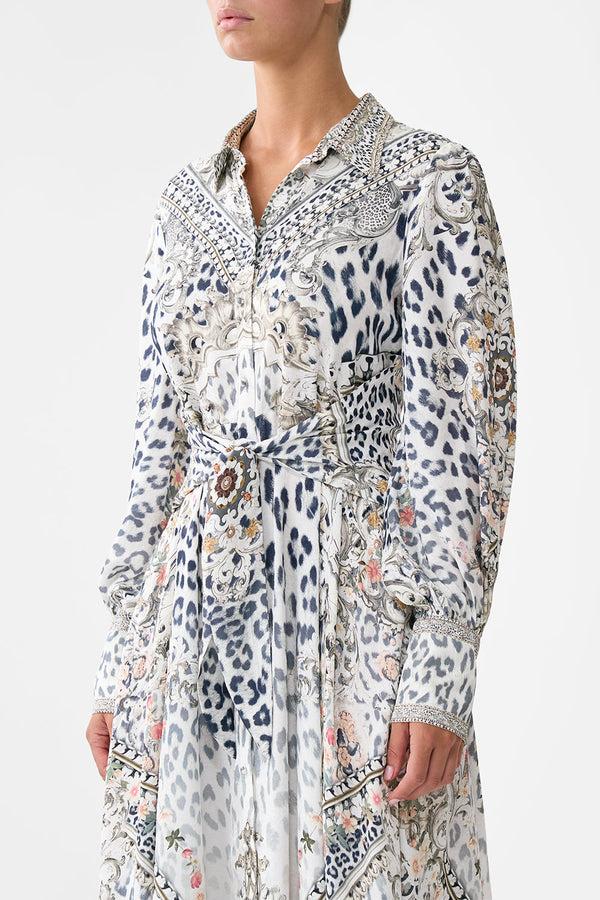 Camilla Waist Tie Shirt Dress