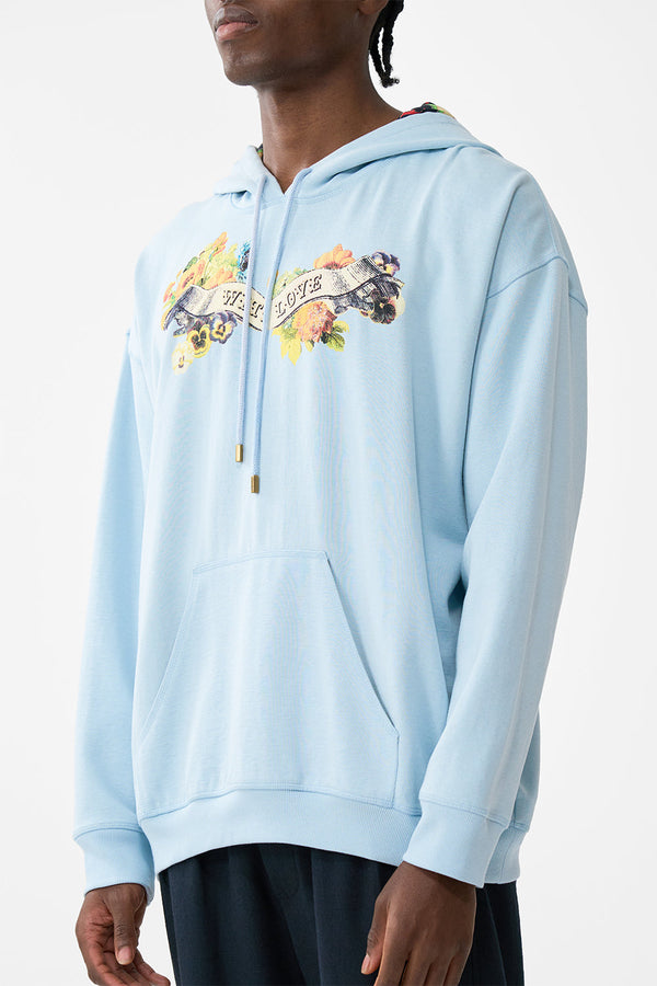 Camilla Relaxed Fit Oversized Hoodie W Kanga Pocket