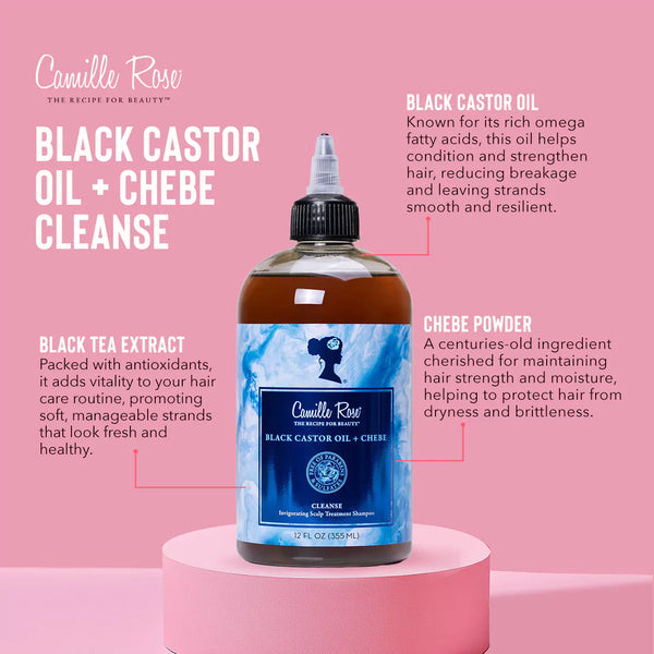 Camille Rose Black Castor Oil + Chebe Cleanse