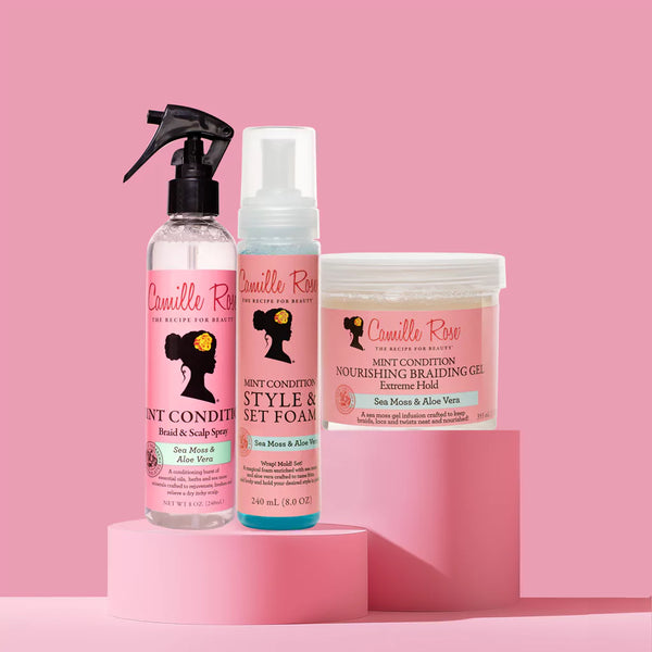 camille rose Braids in Mint Condition