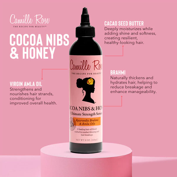 Camille Rose Cocoa Nibs + Honey Ultimate Strength Serum