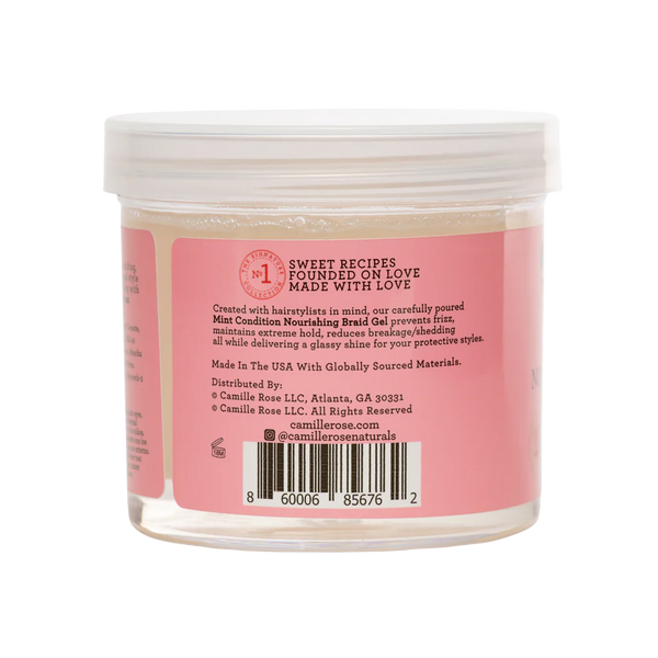 Camille Rose Mint Condition Nourishing Braiding Gel “Extreme Hold”