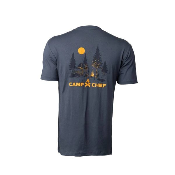 Camp Chef Blue Campsite T-Shirt