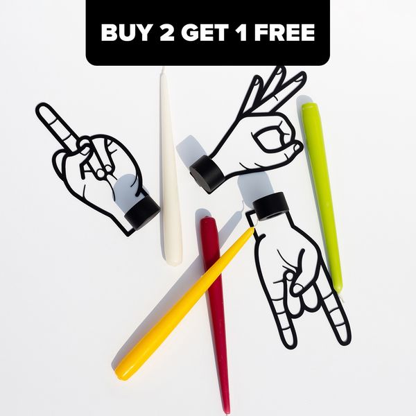 candlehand Candle Holders Buy 2 get 1 Free Candle Holders