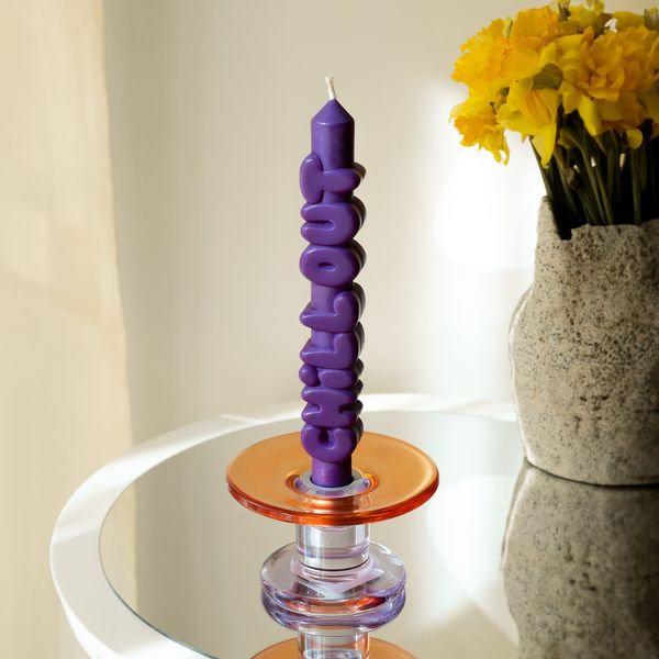 Candlehand 3D Taper Candles Chill Out Taper Candle