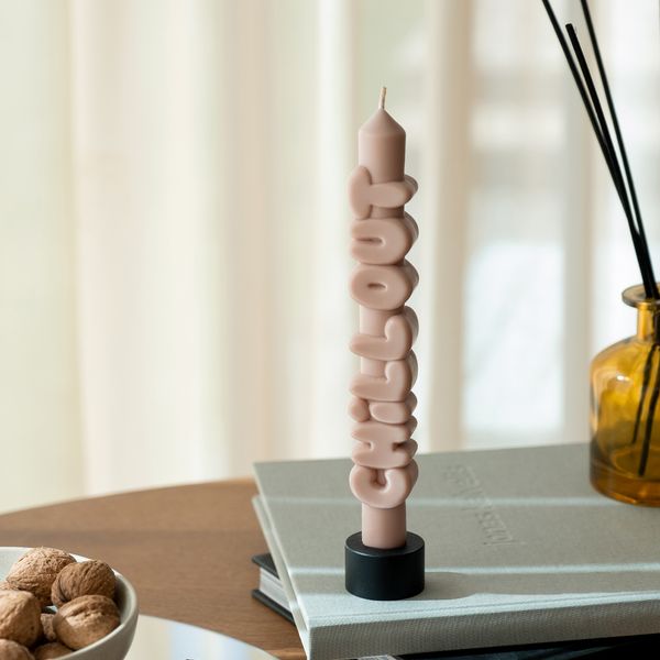 Candlehand 3D Taper Candles Chill Out Taper Candle