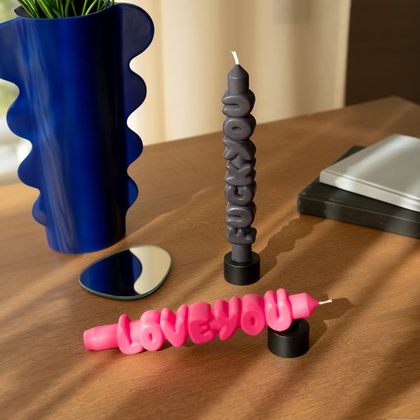 Candlehand 3D Taper Candles CONFROTATIONAL SET 1