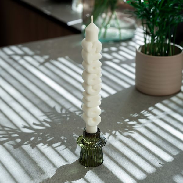 Candlehand 3D Taper Candles Congrats Taper Candle