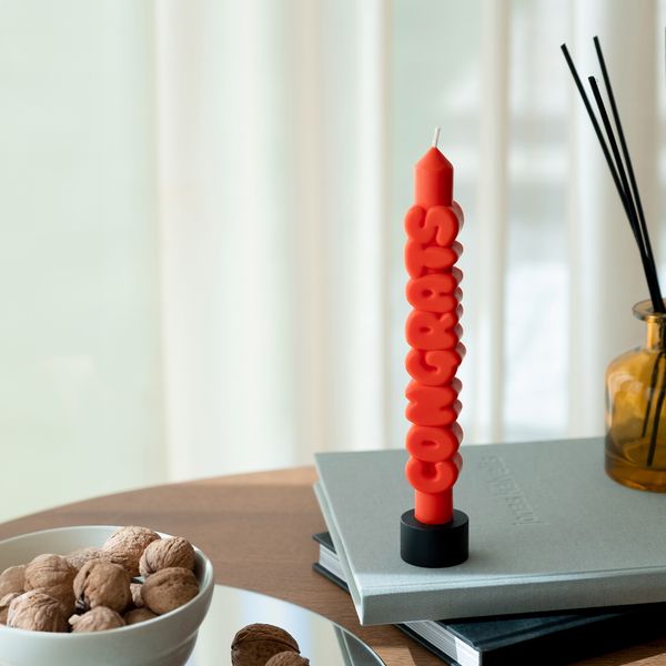 Candlehand 3D Taper Candles Congrats Taper Candle
