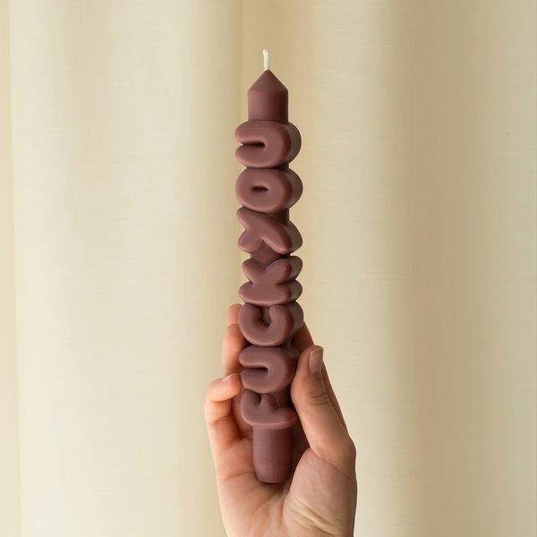 Candlehand 3D Taper Candles F*ck You Taper Candle