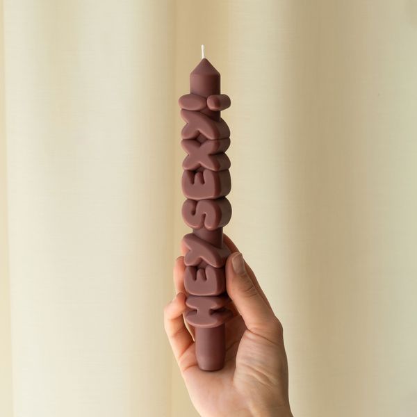 Candlehand 3D Taper Candles Hey Sexy Taper Candle