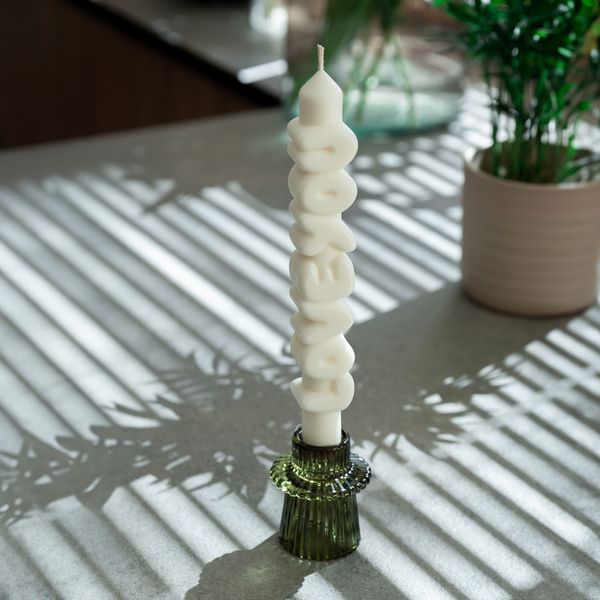 Candlehand 3D Taper Candles Love You Taper Candle