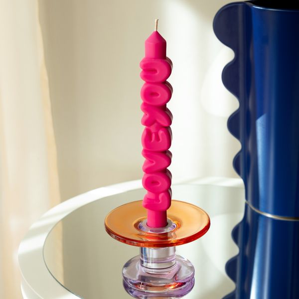 Candlehand 3D Taper Candles Love You Taper Candle