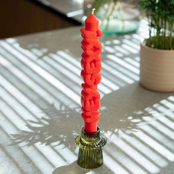 Candlehand 3D Taper Candles LOVING SET 2