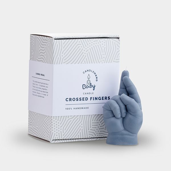 Candlehand Baby Hand Candle Baby Crossed Fingers