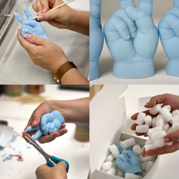 Candlehand Baby Hand Candle Baby Peace