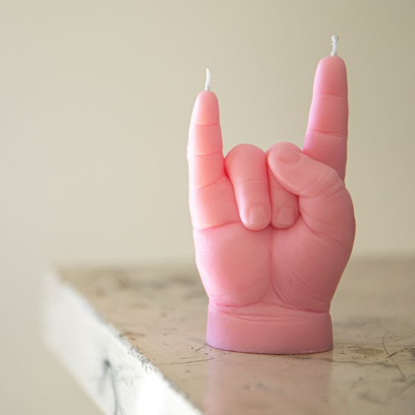 candlehand Baby hand candle Baby You Rock