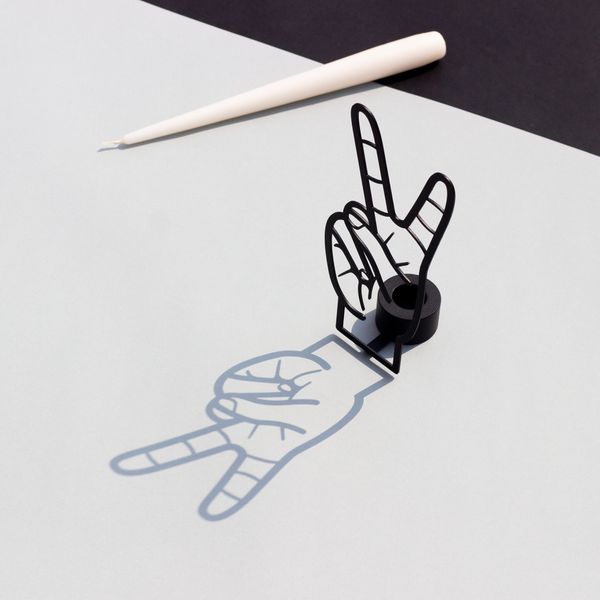 Candlehand Candle Holders Holder – Peace