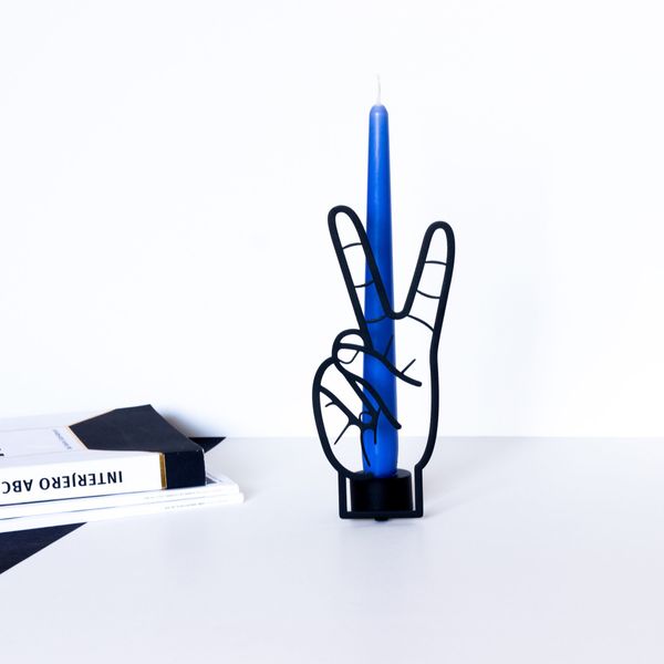Candlehand Candle Holders Holder – Peace