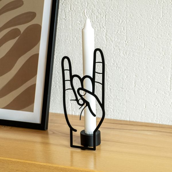 Candlehand Candle Holders Holder – You Rock
