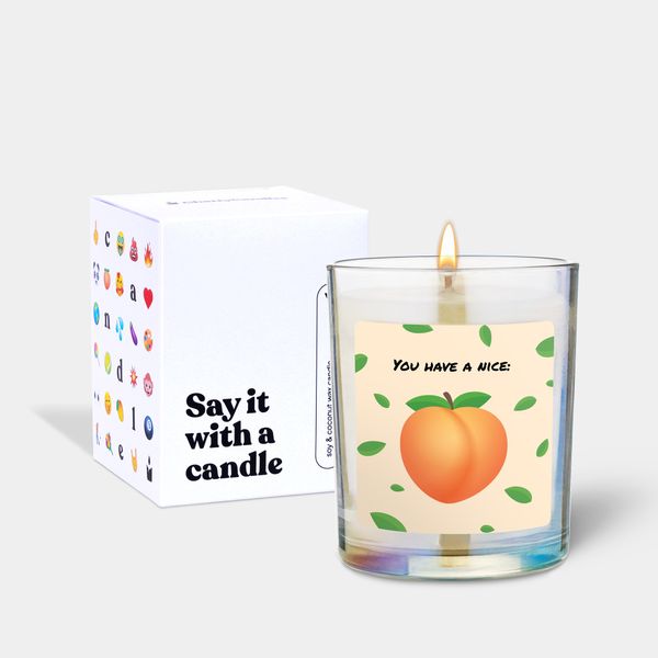 Candlehand Funny Quote Candle You Have A Nice Ass