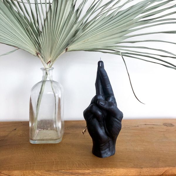 Candlehand Hand Gesture Candles Crossed Fingers