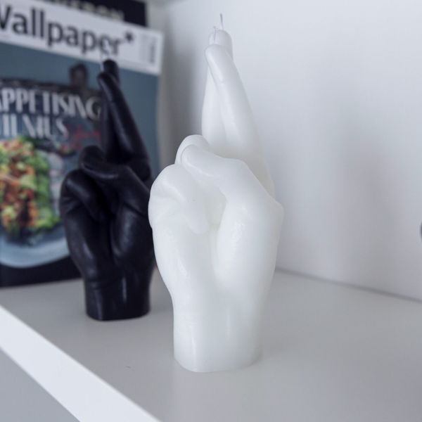 candlehand Hand Gesture candles Crossed Fingers