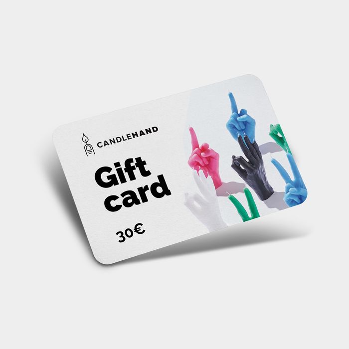 candlehand Hand Gesture candles e-Gift Card