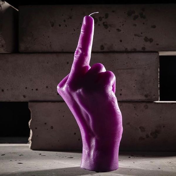 Candlehand Hand Gesture Candles F*ck You