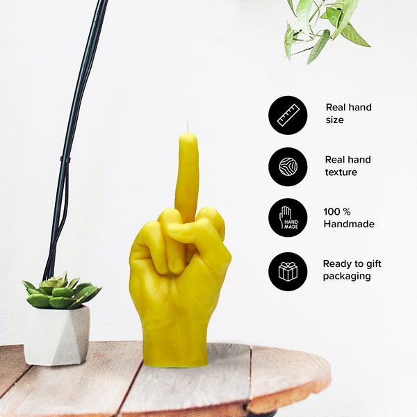 Candlehand Hand Gesture Candles F*ck You