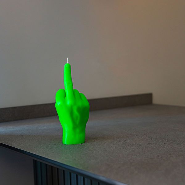 Candlehand Hand Gesture Candles Neon F*ck You