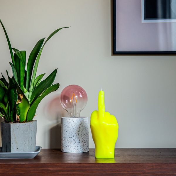Candlehand Hand Gesture Candles Neon F*ck You