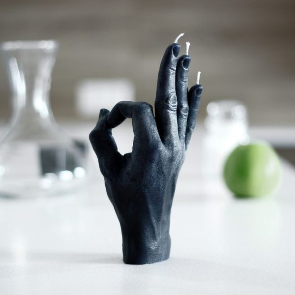 Candlehand Hand Gesture Candles Ok