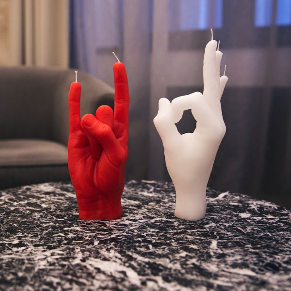 Candlehand Hand Gesture Candles Ok