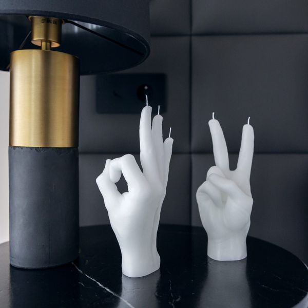 Candlehand Hand Gesture Candles Ok