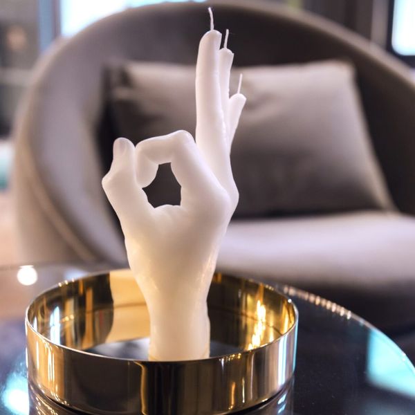 candlehand Hand Gesture candles Ok