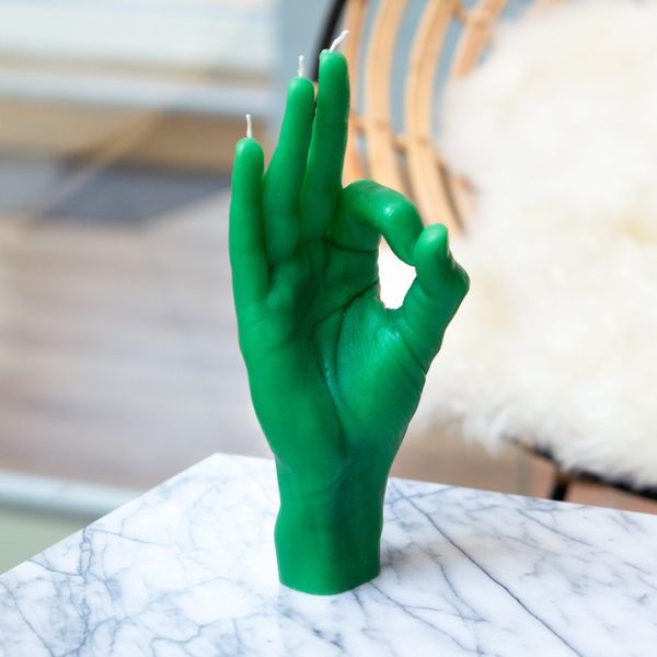 Candlehand Hand Gesture Candles Ok