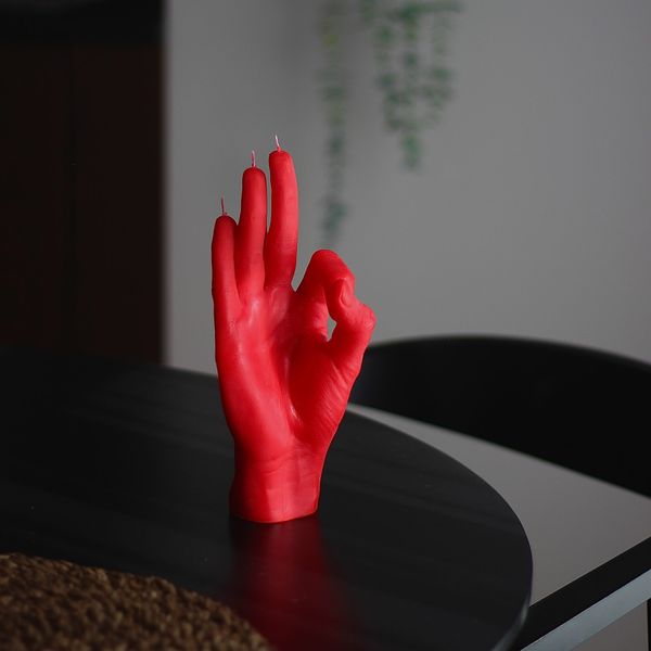 candlehand Hand Gesture candles Ok