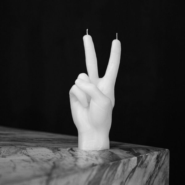 Candlehand Hand Gesture Candles Peace