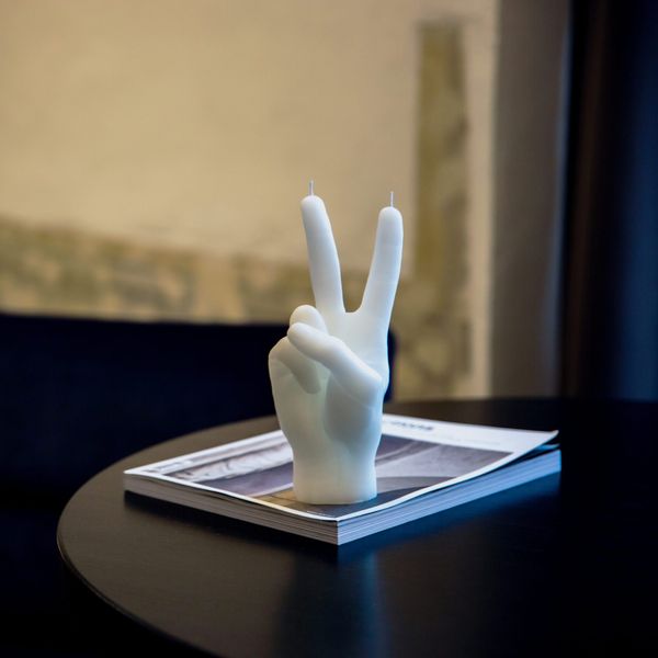 Candlehand Hand Gesture Candles Peace