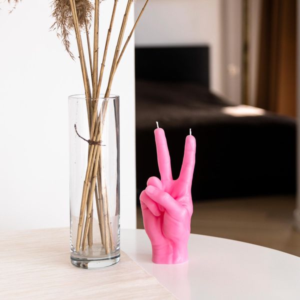 Candlehand Hand Gesture Candles Peace