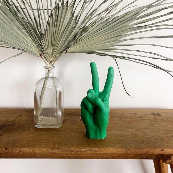 Candlehand Hand Gesture Candles Peace