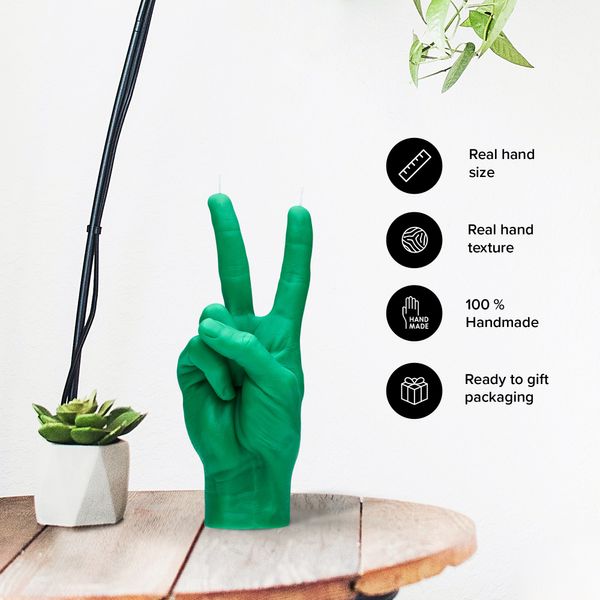 Candlehand Hand Gesture Candles Peace