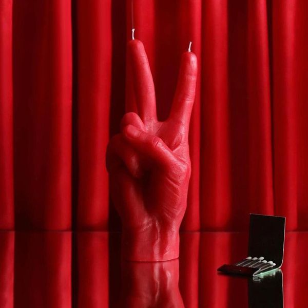 Candlehand Hand Gesture Candles Peace