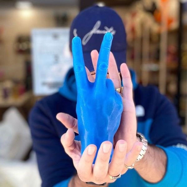 Candlehand Hand Gesture Candles Peace