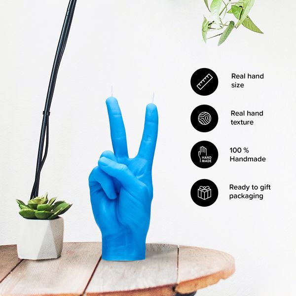 Candlehand Hand Gesture Candles Peace