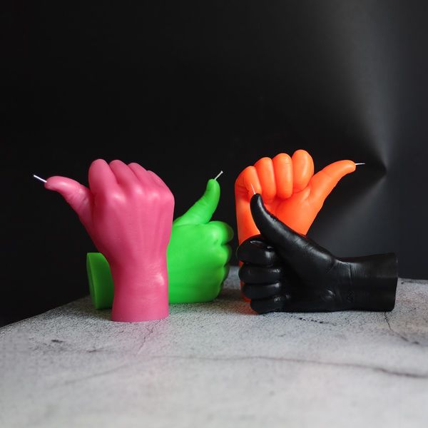 Candlehand Hand Gesture Candles Thumbs Up