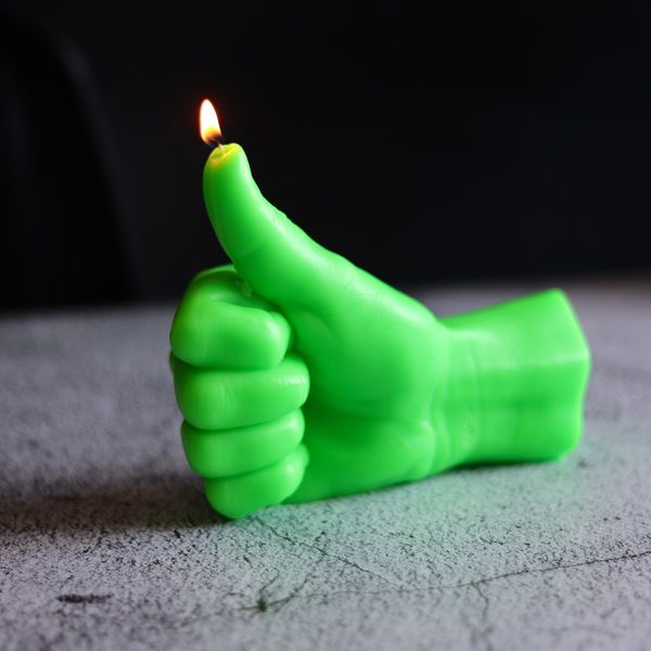 Candlehand Hand Gesture Candles Thumbs Up
