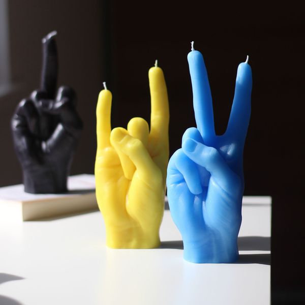 Candlehand Hand Gesture Candles You Rock