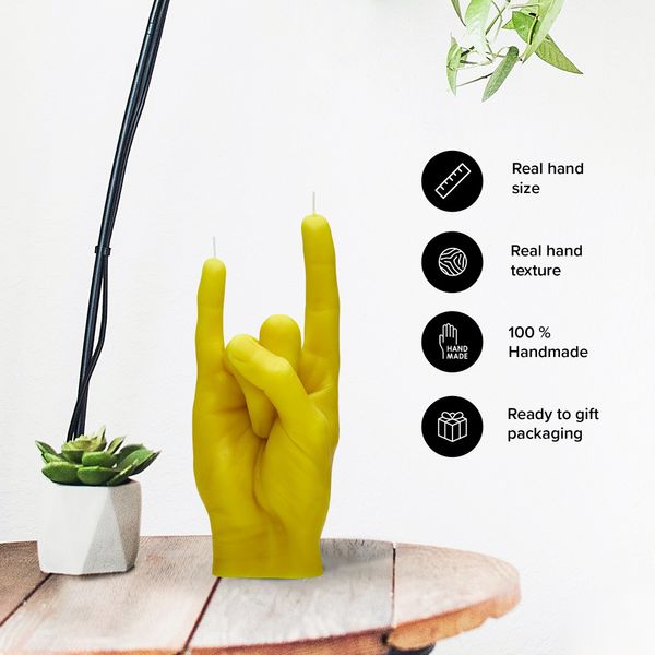 Candlehand Hand Gesture Candles You Rock